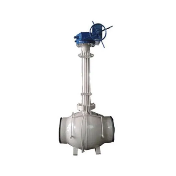 Manuāls, pilnībā metināts lodveida vārsts